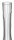 Hollandbong mit Kickloch - Klar/farblos - mit Schlauch - H 40 cm