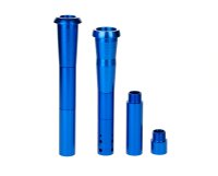 Heisenberg Alu Kupplung 18,8er & 18,8er auf 14,5er - mehrteilig - Blau