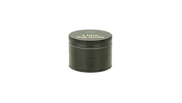 Pollinatorgrinder 4tlg. - I like big buds - D 50 mm - Schwarz