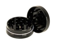 Black Leaf Alugrinder D 50 mm Farbe: Schwarz