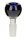 Heisenberg/Weedstar Glaskopf 14,5er - Gemstone - Blau