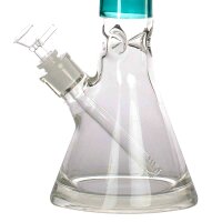 Amsterdam Glasbong 18,8er auf 14,5er - Heavy Beaker Series - Erlenmeyer - H 40 cm D 50 mm WS 7 mm - Hal