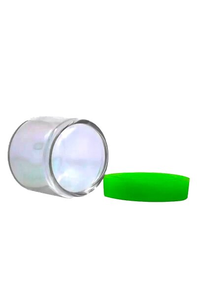 Heisenberg - Dabbing Glas Aufbewahrung - 5ml H 22 mm D 26 mm - mit Silikondeckel in versch. Farben