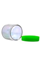 Heisenberg - Dabbing Glas Aufbewahrung - 5ml H 22 mm D 26 mm - mit Silikondeckel in versch. Farben