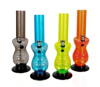 Acrylbong "Joystick" H 25 cm D 3,7 cm - div. Farben
