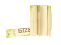 GIZEH Hanf + Gras - unbleached - King Size Slim - 34 Blättchen + 34 Filtertips