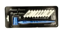 Screen Queen inkl. Royal Filter L 16 cm - Blau