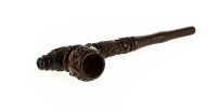 Holzpfeife/Kawum L 15 cm - verziert