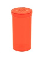 Kunststoffdose mit Pop Up Deckel - 48ml D 33 mm H 70 mm - Rot