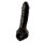 Purpfeife - Phallus - L 11 cm - Schwarz
