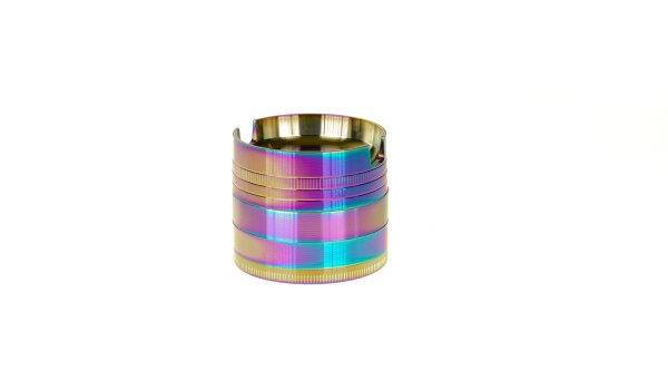 Pollinatorgrinder - 4tlg. D 52 mm H 43 mm - Rainbow - Aschtray/Aschenbecher