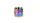 Pollinatorgrinder - 4tlg. D 52 mm H 43 mm - Rainbow - Aschtray/Aschenbecher