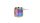 Pollinatorgrinder - 4tlg. D 52 mm H 43 mm - Rainbow - Aschtray/Aschenbecher