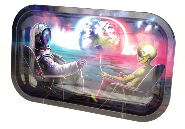 V Syndicate Rolling Tray - Blunt Orbit - 27x16x1 cm - Small