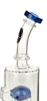 Heisenberg Öl-Glasbong 14,5er - Incubator V1 ink. Banger & 6 Arm-Baum Percolator - H 22 cm D 65/23 mm