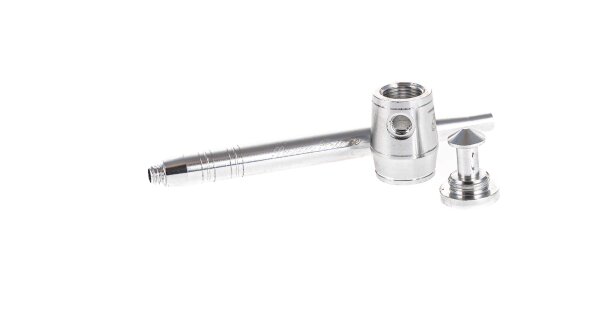 Purpfeife - Screen Prince - Silber L 12 cm