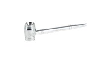Purpfeife - Screen Prince - Silber L 12 cm