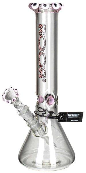 ROOR Glasbong 18,8er H 35 cm WS 5 mm; Pink Panther