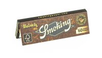 Smoking Zigarettenblättchen Brown - unbleached - 60 Blättchen
