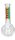 Rasta Glasbong 14,5er - mit Bauch & Rasta Schriftzug - H 16 cm D 24 mm