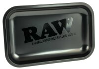 RAW Rolling Tray "RAW Black Matt" - 27,5x17,5 cm - Small