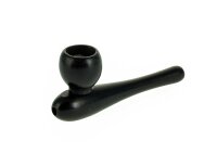 Holzpfeife / Kawumm L 10 cm - Schwarz