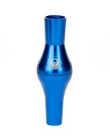 Heisenberg Aktivkohleadapter 18,8er L 11 cm - Alu - Farbe: Blau