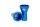 Heisenberg Aktivkohleadapter 18,8er L 11 cm - Alu - Farbe: Blau