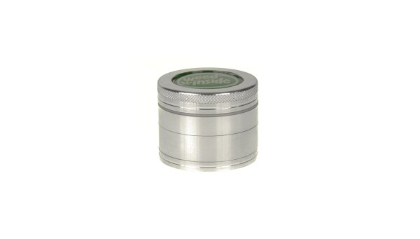 Metallgrinder Pollinator 4tlg.- "Weed Inside" D50 mm - Silber