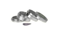 Metallgrinder Pollinator 4tlg.- "Weed Inside" D50 mm - Silber
