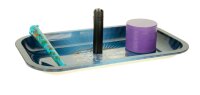 Rolling Tray - Hamsa Blue (Hand) - 27x16x1 cm - Small