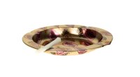 Metallaschenbecher "Pussy Pattern" - metallic rund - D 13 cm