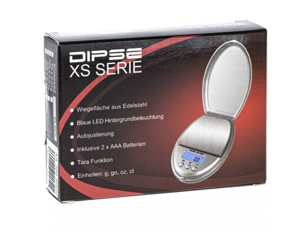 Digitalwaage 0,1g | 300g XS-300 Silver