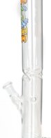 Glasbong "Mushroom" mit Frosch im Logo und Eisfach H 40 cm D 50 mm 18,8er