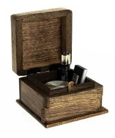 Trickbox - Aufbewahrungsbox aus Mango 10 x 10 x 6,5 cm