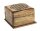 Trickbox - Aufbewahrungsbox aus Mango 10 x 10 x 6,5 cm