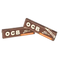 OCB Virgin - unbleached - King Size Slim - 32 Blättchen + 32 Filtertips