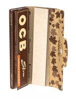 OCB Virgin - unbleached - King Size Slim - 32 Blättchen + 32 Filtertips