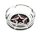 Glasaschenbecher "Blaze" Stern-Motiv D 105 mm H 35 mm