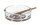 Glasaschenbecher "Blaze" Stern-Motiv D 105 mm H 35 mm