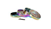 GIZEH Pollinatorgrinder 4tlg. D 60 mm - Rainbow/Icy