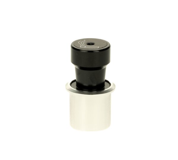 Versteck - Zigarettenanzünder Auto H 40 mm - Schwarz/Silber