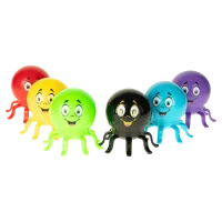 Super Heroes Kunststoff Pollinatorgrinder 3tlg. - D 50 mm H 75 mm - Octopus (versch. Farben)