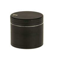 Alugrinder / Pollinator Black Leaf D 49 mm - Matt Schwarz