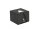 Thorinder Mini - Pollinator/Sieb Grinder H 42 mm D 50 mm - Farbe: Schwarz/Silber