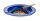 Metallaschenbecher "The Bulldog" - Blau - D13 cm