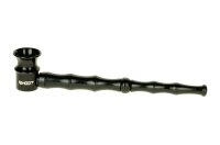 Purpfeife Bambus "GHODT" L 13 cm - Schwarz