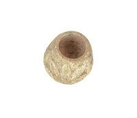 Specksteinkopf geschnitzt groß "Leaf" - H 40 mm D 20 mm