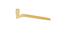 Glaspfeife L 10 cm Bunte schmale