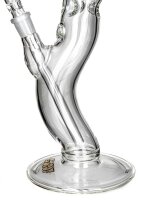 G-Spot Glasbong "Durchhänger Eis" ohne Panzerschliff H 40 cm D 50 mm
